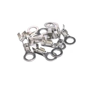 fengpeng O-Type 3.2/4.2/5.2/6.2/8.2 Cold Pressed Splice Terminals Tin Electric Plating Sertir for Wire Cable Car Speaker Male(6.2,200 Piece) in Kuwait