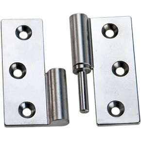 Zinc Alloy Removable Insertion Hinges Industrial Electrical and Mechanical Equipment 1Pcs(Matte-Right) in Saudi Arabia