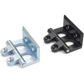 CL208 Hardware Industrial Equipment Door Hinge 1Pcs(Black) in Saudi Arabia
