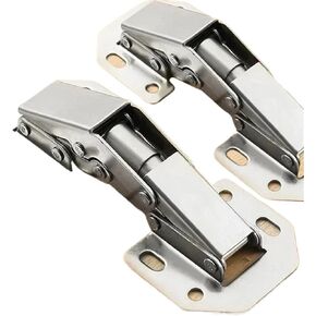 مفصلات خزانة من الفولاذ المقاوم للصدأ بفتحة 90 درجة - أجهزة عازلة 2/4/6/10 قطعة (2 قطعة) in Kuwait