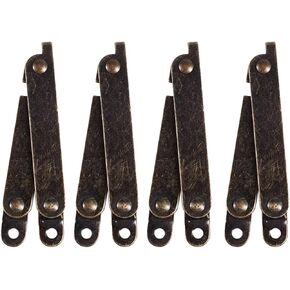 صندوق أثاث قابل للدوران وغطاء قابل للطي ومفصلة داعمة بلون برونزي 4 قطع in Kuwait