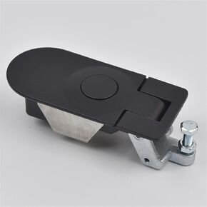 الأجهزة سبائك الزنك ضغط مزلاج قفل خزانة الحصان استبدال ل C5-11/12-15-3 1 قطعة (اللون: ارتفاع 21 مم) in Kuwait