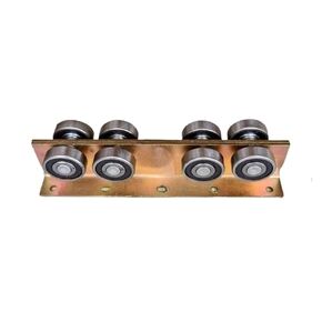 C50 Skylight Sliding Wheel 8-Wheel Suspension System Horizontal Movement Heavy Duty Freight Elevator Tracks Load Capacity(Pink) in Saudi Arabia
