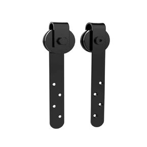 1 Set Sliding Barn Door Hardware Cabinet Top Mounted Hanging Hanger Track Home Cabinet Doors Steel Rail Set Smooth Silent in Saudi Arabia