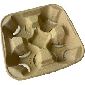 علبة تحتوي على 300 قطعة 4 أكواب 8 أونصة. - 32 أونصة. حامل أكواب، صواني إخراج القهوة للاستعمال مرة واحدة للمشروبات الساخنة والباردة in Kuwait