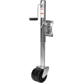 2000 Lbs Trailer Jack with Dual Wheel 10 Inch Lift Marine Bolt-On Lift Roller Swivel Stand Fit for RVs Boats and Utility Trailers in Kuwait