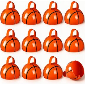Boao 12 Pcs Baseball Cowbell Noise Makers 4 inch Metal Sports Cowbells Bulk with Handle Novelty Hand Percussion for Sporting Events Baseball Games Party Favor Supplies in Kuwait