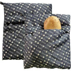 عبوتين من أكياس البطاطس في الميكروويف - حقيبة قابلة لإعادة الاستخدام وجهاز طهي البطاطس للحصول على بطاطس مثالية في 4 دقائق in Kuwait