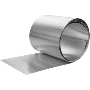 1060 Aluminum Foil Coil Used for DIY Crafts Repair Building Decoration, 0.1mm × 5mm × 5m,0.1mm×50mm×5m in Kuwait