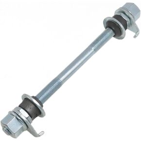 الفضة دراجة المحور 3/8 بوصة دراجة متعددة السرعة المحور الأمامي المحور 142 مللي متر/5.59 بوصة محور رمح مخروطي قفل الجوز غسالة عدة للدراجات الجبلية 1 قطعة in Kuwait