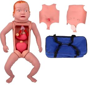 Neonatal Model, 1.8ft Life-Size Simulator Anatomical with Replaceable Chest Skin and Storage Bag in Saudi Arabia