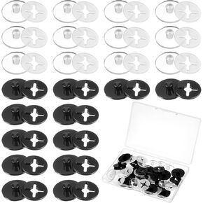 cobee Race Number Buckle Fixing System, 24 PCS Clear Running Bib Clips, Triathlon Race Bib Holder Reusable Field Events Fastener Holder for Runners, Marathon, Skating in Kuwait