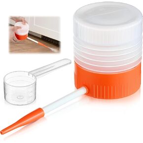 عبوة واحدة من منفضة مسحوق الأرض الدياتومي مع فوهة 6 بوصات، أداة رش مسحوق الأرض الدياتومي لمكافحة الآفات والبستنة وصيانة المنزل، للاستخدام الداخلي والخارجي (برتقالي) in Kuwait