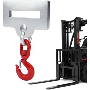 خطاف رفع الرافعة الشوكية، ملحق رفع الشوكة، حامل شوكة واحد، خطاف شوكة دوار 360 درجة، سعة 4400 رطل، معالجة جلفنة السطح in Kuwait
