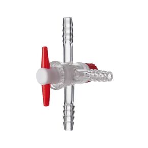 10mm Glass 3-Way Connection Pipe with PTFE Switch Valve Three Ways Take Off Straight-Fitting Flow Control Adapter in Saudi Arabia
