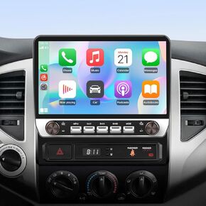 Awesafe 10 "لترقية راديو Toyota Tacoma 2005-2015 ، شاشة اللمس Tacoma Radio Android 13 Head مع Carplay Wireless Android Auto Am FM GPS DSP (2+64g) in Kuwait