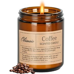 Coffee-Scented Candles,Home Aromatherapy Candels,Soy Wax Candle Gifts—These Fragrant Candes Uplift The Spirit and Refresh The Air.Perfect for Living Rooms and Bedrooms,They Make an Excellent Gift in Saudi Arabia