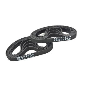 172.5 T2. Timing Belt Width 6mm Perimeter 177.5mm Teeth Closed-Loop Rubber Pulley 10Pcs(Perimeter 172dot5mm) in Kuwait
