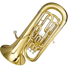 Beginner Tuba Euphonium B Flat Brass Instrument Gold Plated in Kuwait