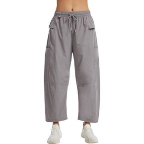 Cargo Pants for Women Barrel Leg UPF 50+ Water Resistant Athletic Hiking Pants Quick Dry Outdoor Baggy Jogger 5 Pocket in Kuwait