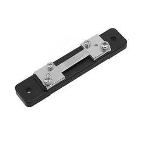 مقاوم تحويل التيار المستمر للقياس، مقاوم تحويل التيار المستمر 75 مللي فولت 50 أمبير/100 أمبير أسود للقياس (50 أمبير) in Kuwait