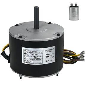 45210 محرك مروحة مكثف، 1/5 حصان 825 دورة في الدقيقة 208-230 فولت تيار متردد استبدال محرك مروحة مكثف للناقل براينت باين HC37GE210، HC37GE210A، 3S003، 5KCP39GFY917S 5KCP39GFS166S، 6DLL2، 51-23055-12، 622080 in Kuwait