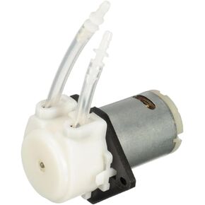 مضخة الجرعات المختبرية بتيار مستمر 12 فولت، سائل الماء الكيميائي برأس تمعجي (12 فولت) in Kuwait