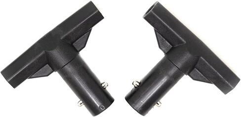 مجموعة حاوية بديلة من شركة Trampoline Parts Co مكونة من 8 قطع، موصل T. قطع غيار وملحقات الترامبولين الخارجية المتوافقة مع ترامبولين Jumpzilla in Saudi Arabia
