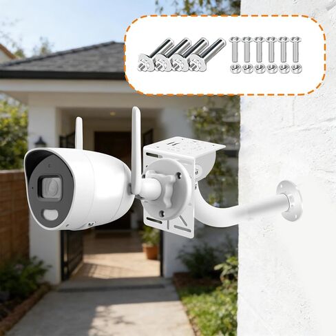 Mount Bracket Dome Camera Mount,Wall Mounting Bracket for Outdoor, L in Saudi Arabia