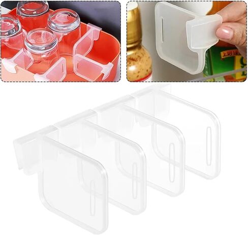 QL Supply Co 4-piece Partition, Bottling Tank, Classification Rack, Refrigerator Storage, Expandable Shelf, Storage Rack in Saudi Arabia