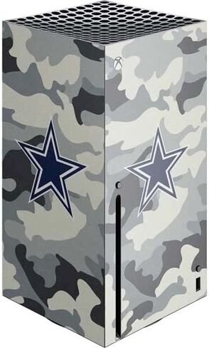 Skinit Decal Gaming Skin Compatible with Xbox Series X Console - Officially Licensed NFL Dallas Cowboys Design in Saudi Arabia