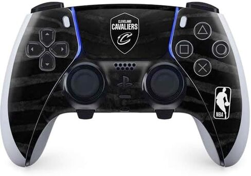 Skinit Decal Gaming Skin Compatible with PS5 DualSense Edge Pro Controller - Officially Licensed NBA Cleveland Cavaliers Large Logo Design in Saudi Arabia