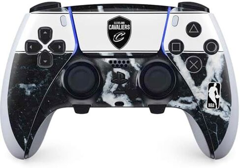 Skinit Decal Gaming Skin Compatible with PS5 DualSense Edge Pro Controller - Officially Licensed NBA Cleveland Cavaliers Large Logo Design in Saudi Arabia