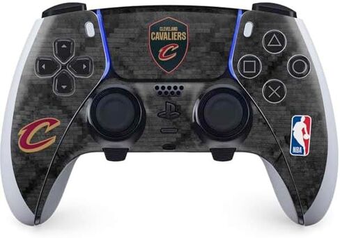 Skinit Decal Gaming Skin Compatible with PS5 DualSense Edge Pro Controller - Officially Licensed NBA Cleveland Cavaliers Large Logo Design in Saudi Arabia