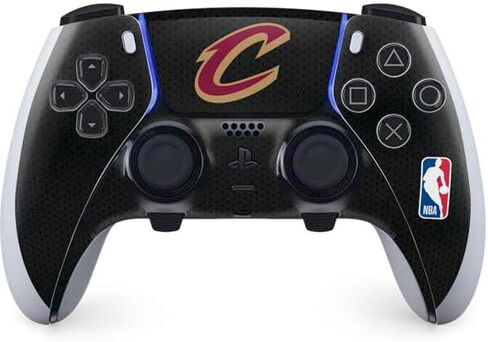 Skinit Decal Gaming Skin Compatible with PS5 DualSense Edge Pro Controller - Officially Licensed NBA Cleveland Cavaliers Large Logo Design in Saudi Arabia
