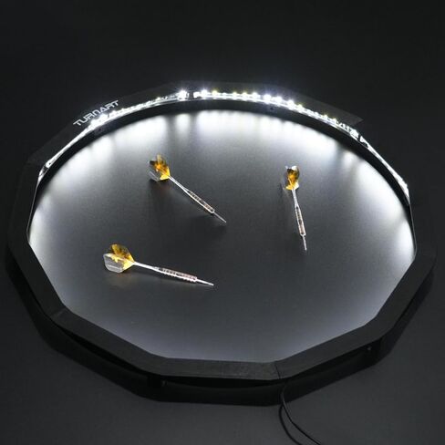 Turnart Dart Board Light, 360° Dartboard Light Dart Accessories for Dartboards, 90 LED Dart Board Lighting System 550 LUX Illumination in Kuwait