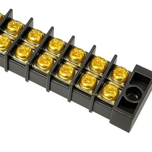 كتلة طرفية 2 ملفوفة 10 دوائر 30 أمبير 450 فولت محطات برغي مزدوجة الصف و40 قطعة موصلات in Kuwait