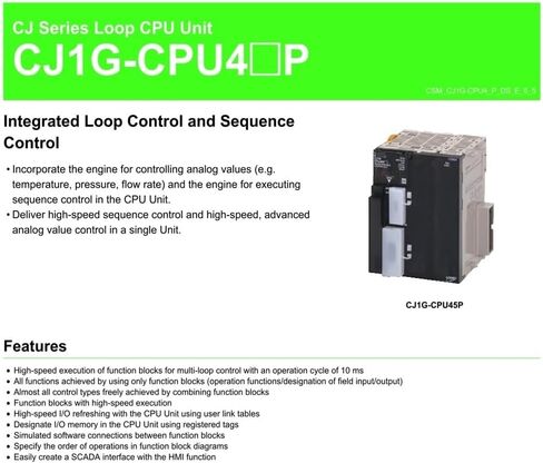وحدة التحكم القابلة للبرمجة CJ1G-CPU45H in Kuwait