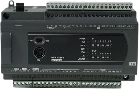 DVP32ES200TE 16DI 16DO وحدة تحكم برمجة إخراج الترانزستور in Kuwait