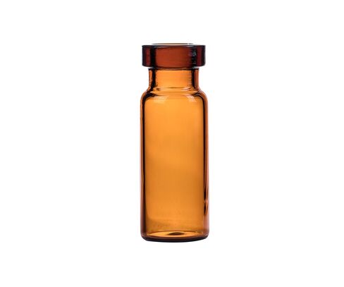 J&K Scientific Amber 11 مم، 2 مل قوارير زجاجية مجعدة الرقبة بدون قبعات (عبوة من 100) in Kuwait