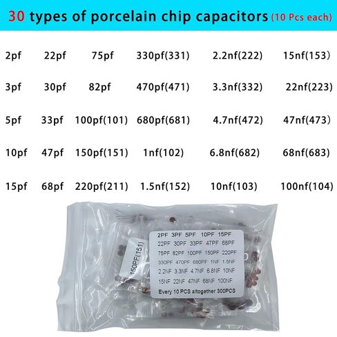 مجموعة المكونات الإلكترونية - إجمالي 1800 قطعة، صمامات ثنائية LED، مقاومات، مكثفات، مكثفات سيراميك، ترانزستورات، صمامات ثنائية - لمشاريع DIY، هواة الإلكترونيات in Kuwait