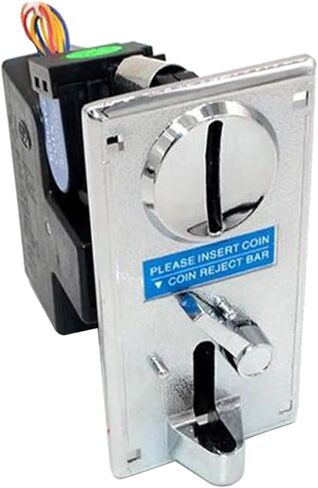 Coin Selector with CPU Control Board | Accept All Worldwide Coins | High Accuracy Scoring | for Arcade Games | Targeting Gaming Enthusiasts, As Described in Saudi Arabia