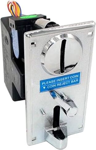 Coin Selector with CPU Control Board | Accept All Worldwide Coins | High Accuracy Scoring | for Arcade Games | Targeting Gaming Enthusiasts, As Described in Saudi Arabia