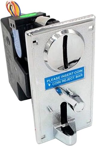Coin Selector with CPU Control Board | Accept All Worldwide Coins | High Accuracy Scoring | for Arcade Games | Targeting Gaming Enthusiasts, As Described in Saudi Arabia