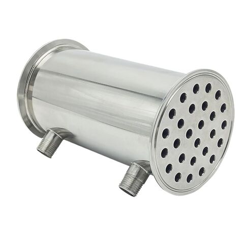 مكثف 4 بوصات، جهاز تقطير، جهاز إزالة البلغم، 304 من الفولاذ المقاوم للصدأ، يستخدم لارتجاع عمود تقطير الكحول in Kuwait