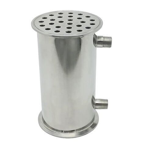 مكثف 4 بوصات، جهاز تقطير، جهاز إزالة البلغم، 304 من الفولاذ المقاوم للصدأ، يستخدم لارتجاع عمود تقطير الكحول in Kuwait