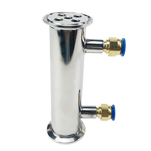 1.5 بوصة 38 مم (OD50.5 مم) مزيل البلغم، الارتجاع، مكثف التقطير مع مداس أنثى 1/4 بوصة، الطول 150 مم، فولاذ 304 in Kuwait