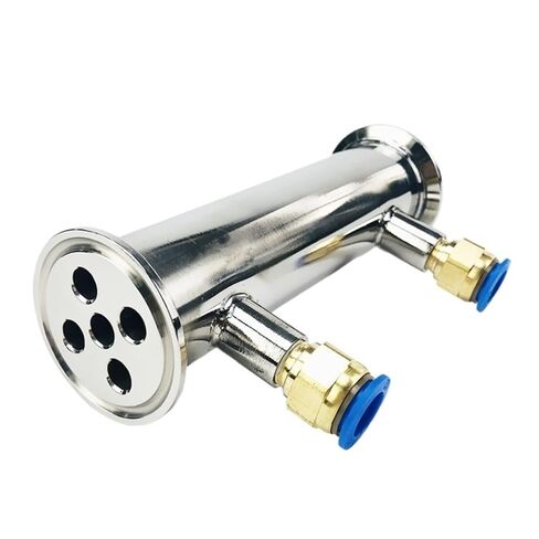 1.5 بوصة 38 مم (OD50.5 مم) مزيل البلغم، الارتجاع، مكثف التقطير مع مداس أنثى 1/4 بوصة، الطول 150 مم، فولاذ 304 in Kuwait