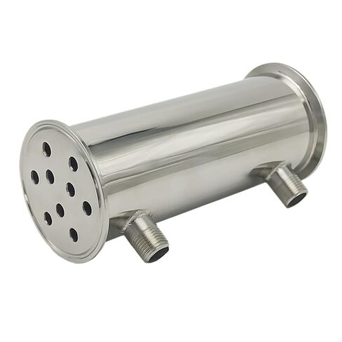 3 "قطر 76 مللي متر (OD 91 مللي متر) ارتفاع 200 مللي متر مكثف ارتجاعي مبرد مقطر لعمود التقطير in Kuwait