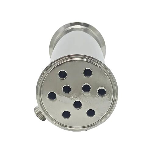 3" Diameter 76mm (OD 91mm) Height 200mm Distilled Cooler Reflux Condenser for Distillation Column in Saudi Arabia